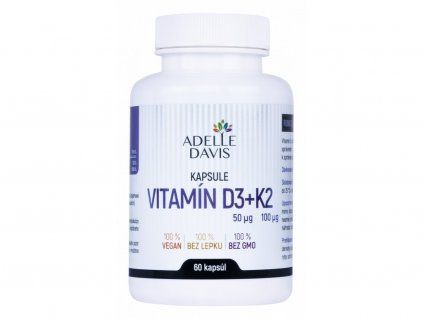 AD vitamin d3 k2 60 kapsul