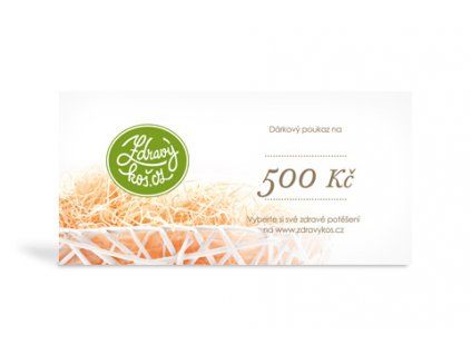 Voucher 500 Kč