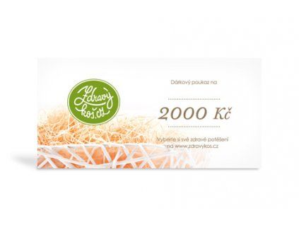 Voucher 2 000 Kč